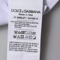 6125177.jpeg Dolce & Gabbana valge logoprindiga T-särk