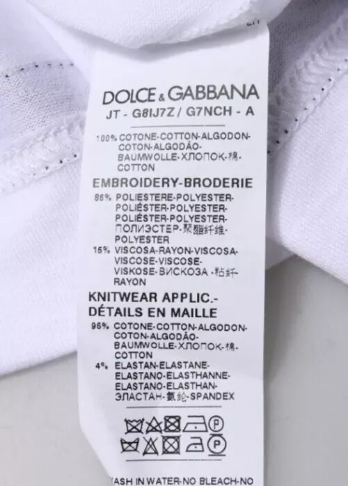 Dolce & Gabbana valge T-särk