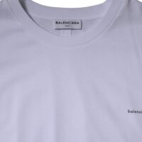 Balenciaga valge logoga T-särk