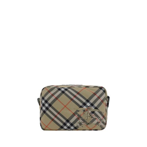 6134638.jpeg Burberry Beige Polyester Shoulder Bag