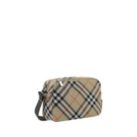 6134642.jpeg Burberry Beige Polyester Shoulder Bag