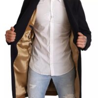 6141440.jpeg Dolce & Gabbana Sinine pikk trentšmantel