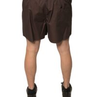 Dolce & Gabbana pruunid meeste Bermuda lühikesed püksid