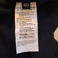 Dolce & Gabbana mustad meeste jogger-püksid