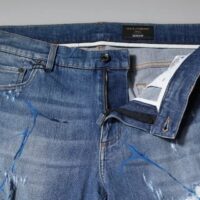 Dolce & Gabbana sinised kitsad teksad