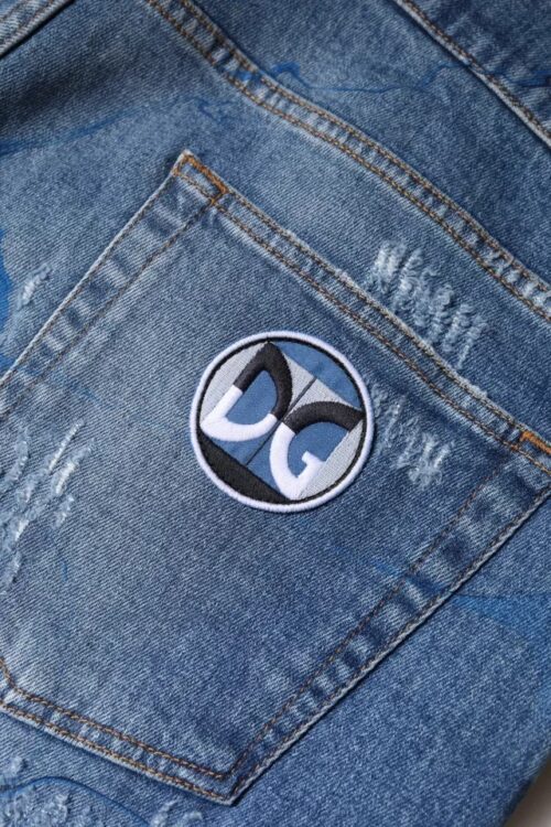 Dolce & Gabbana sinised kitsad teksad