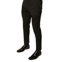 6190798.jpeg Dolce & Gabbana mustad kitsad meeste pidulikud püksid