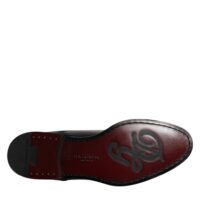 Dolce & Gabbana Mustad derbi pidulikud nöörkingad