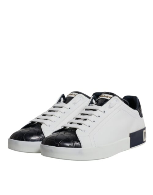 Dolce & Gabbana White Black Portofino tossud