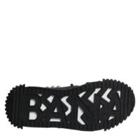 Dolce & Gabbana Mustad neetidega plätusandaalid