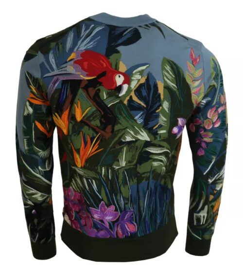Dolce & Gabbana Jungle pullover-kampsun logoga