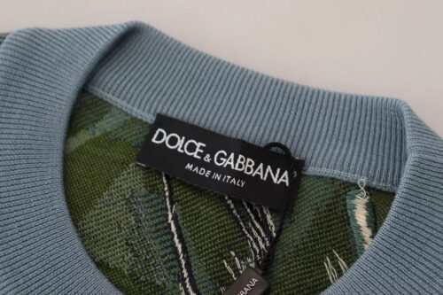 Dolce & Gabbana Jungle pullover-kampsun logoga