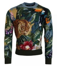 Dolce & Gabbana Jungle pullover-kampsun logoga