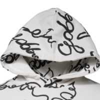 6279983.jpeg Dolce & Gabbana White Logo Kapuutsiga Sviiter