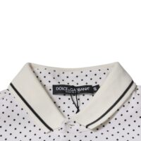 6282424.jpeg Dolce & Gabbana valge täpiline kraega polosärk