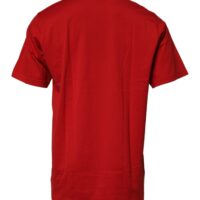 Dolce & Gabbana punane logo ja krooniga T-särk