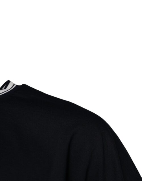 Dolce & Gabbana tumesinine logo krooniga T-särk