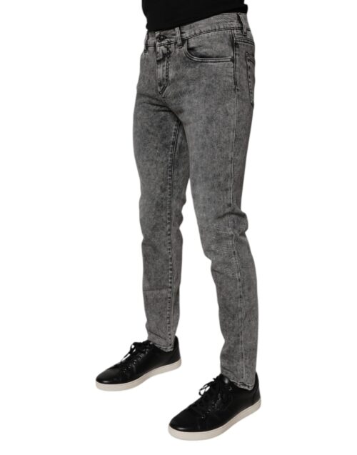 6356842.jpeg Dolce & Gabbana tumehallid slim fit teksapüksid