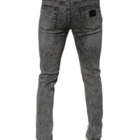 6356843.jpeg Dolce & Gabbana tumehallid slim fit teksapüksid