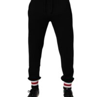 6357071.jpeg Dolce & Gabbana Mustad Jogger-püksid