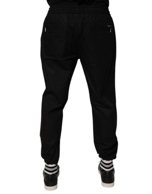 Dolce & Gabbana mustad meeste jogger-püksid 4 Dolce & Gabbana mustad meeste jogger-püksid