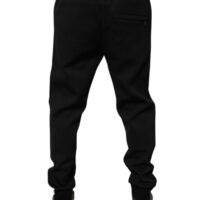 6357137.jpeg Dolce & Gabbana Mustad meeste jogger-püksid