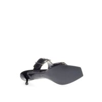 Alexander McQueen Mustad stilettokontsaga sandaalid