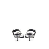 Alexander McQueen Mustad stilettokontsaga sandaalid