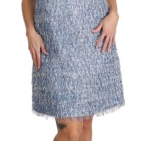 Dolce & Gabbana helesinine narmastega shift-kleit