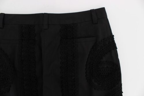 Dolce & Gabbana Mustad Torero capri-püksid