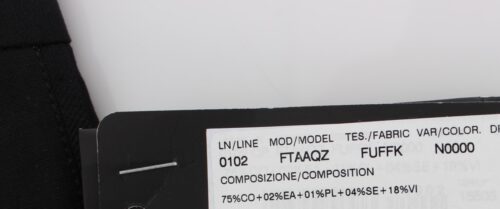 Dolce & Gabbana Mustad Torero capri-püksid