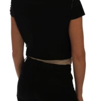 Dolce & Gabbana must lühike crop bleiser