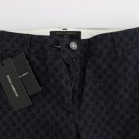 Dolce & Gabbana Sinised täpilised slim capri-teksad
