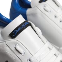 Dolce & Gabbana valge-sinised madala säärega tossud Portofino