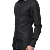 Dolce & Gabbana must GOLD kollektsiooni meeste triiksärk