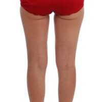 65586-2.jpg Dolce & Gabbana Punased lühikesed püksid Enchanted Sicily