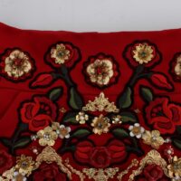 65590-2.jpg Dolce & Gabbana Punased lühikesed püksid Enchanted Sicily