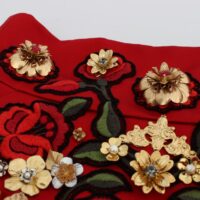 65591-2.jpg Dolce & Gabbana Punased lühikesed püksid Enchanted Sicily