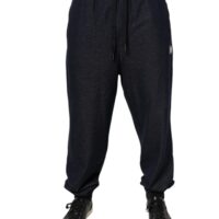 Dolce & Gabbana Mustad jogger-dressipüksid