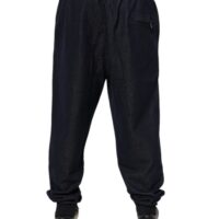 Dolce & Gabbana Mustad jogger-dressipüksid