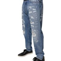 Dolce & Gabbana Sinised sirge lõikega teksad