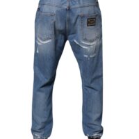 Dolce & Gabbana Sinised sirge lõikega teksad