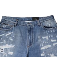 Dolce & Gabbana Sinised sirge lõikega teksad