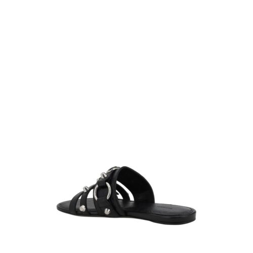 Balenciaga Black flat sandaalid Bos Taurus