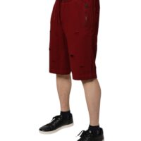 Dolce & Gabbana Bordeaux bermuuda lühikesed püksid