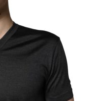 Dolce & Gabbana tumehall V-kaelusega T-särk