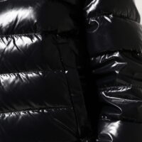 Dolce & Gabbana Must logoplaketiga täislukuga puhvis jakk