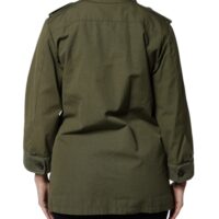 Dolce & Gabbana Military Green kaunistustega mantel-jakk
