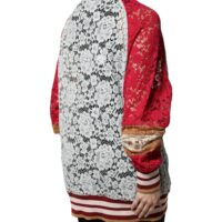 Dolce & Gabbana Mitmevärviline lilleline pitskardigan