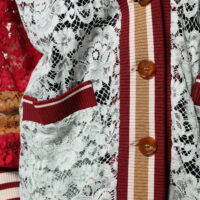 Dolce & Gabbana Mitmevärviline lilleline pitskardigan